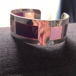 Plique-a-Jour enamel Bracelet